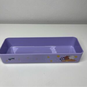 NEW We Baby Bears Stackable Box / Organization Tray (Purple) From Miniso